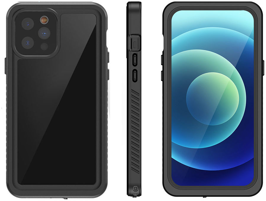 Eiger Avalanche Apple iPhone 12 Pro Waterdicht Hoesje Zwart afbeelding 7
