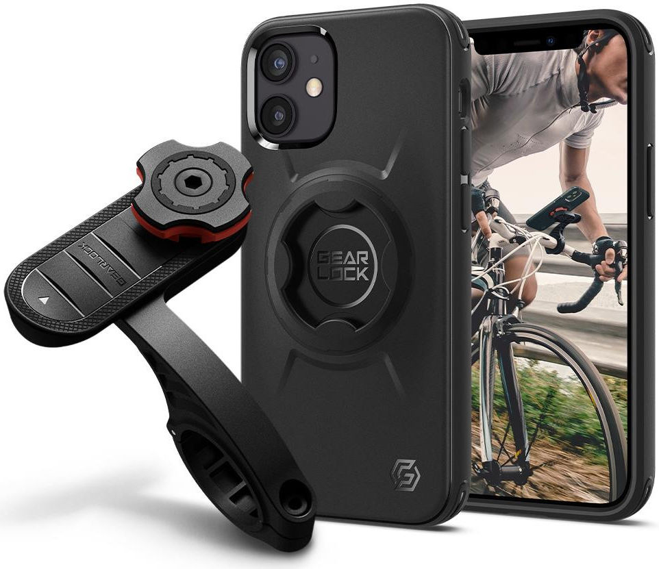 Spigen Gearlock Apple iPhone 12 Mini Hoesje voor Fietshouder Zwart afbeelding 3