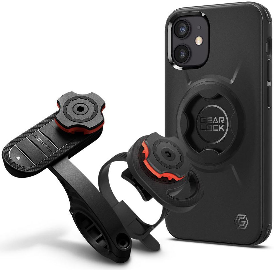 Spigen Gearlock Apple iPhone 12 Mini Hoesje voor Fietshouder Zwart afbeelding 6
