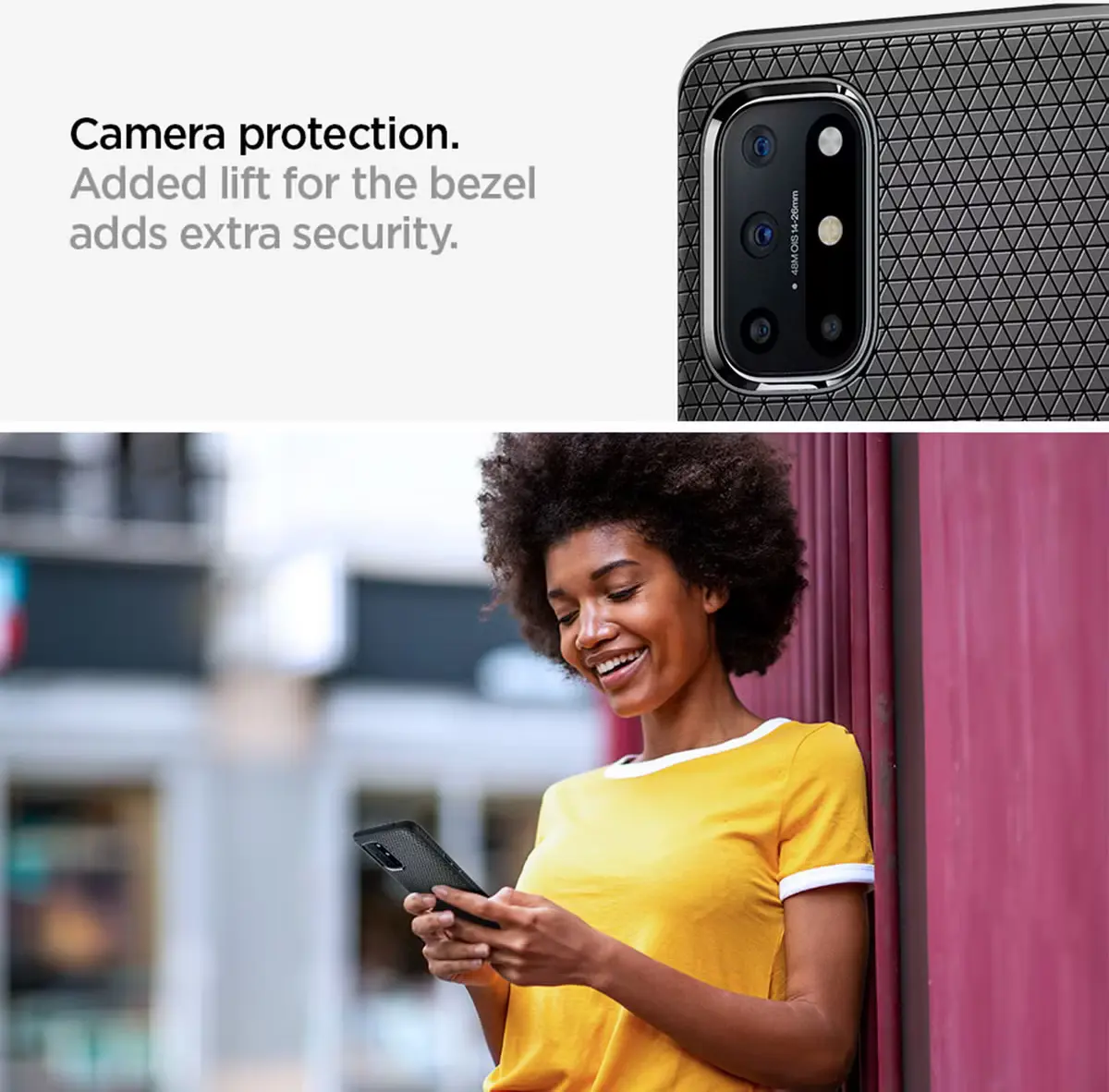 Spigen Liquid Air Hoesje OnePlus 8T Zwart afbeelding 9