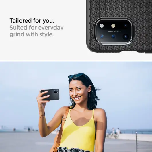 Spigen Liquid Air Hoesje OnePlus 8T Zwart afbeelding 7