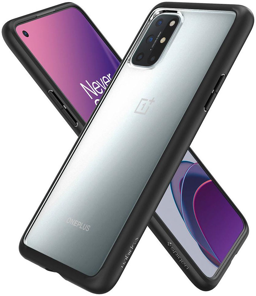 Spigen OnePlus 8T Hoesje Ultra Hybrid Mat Zwart afbeelding 2