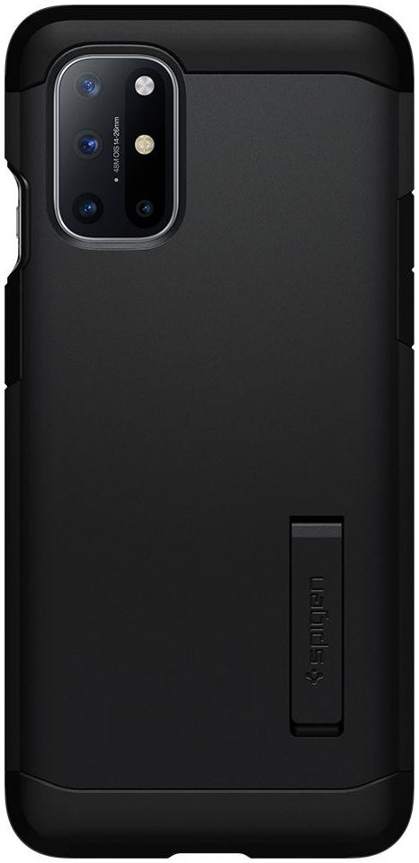 Spigen Tough Armor OnePlus 8T Hoesje Mat Zwart afbeelding 2