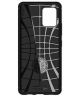 Spigen Rugged Armor Hoesje Samsung Galaxy A42 Mat Zwart