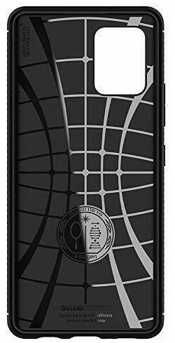 Spigen Rugged Armor Hoesje Samsung Galaxy A42 Mat Zwart afbeelding 5