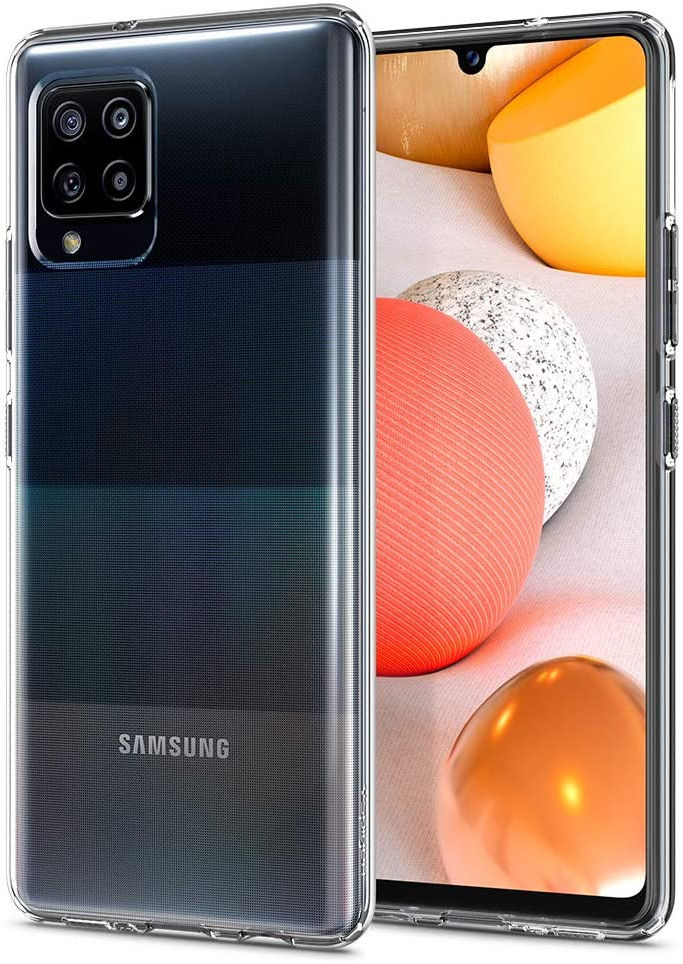 Spigen Liquid Crystal Samsung Galaxy A42 Hoesje Transparant afbeelding 1