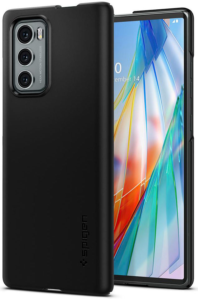 Spigen Thin Fit LG Wing Hoesje Back Cover Zwart afbeelding 1