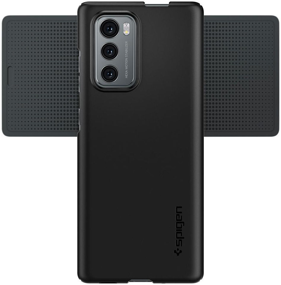 Spigen Thin Fit LG Wing Hoesje Back Cover Zwart afbeelding 10