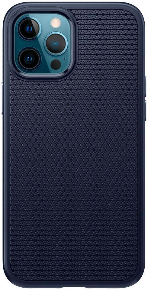 Spigen Liquid Air Apple iPhone 12 Pro Max Hoesje Blauw afbeelding 6