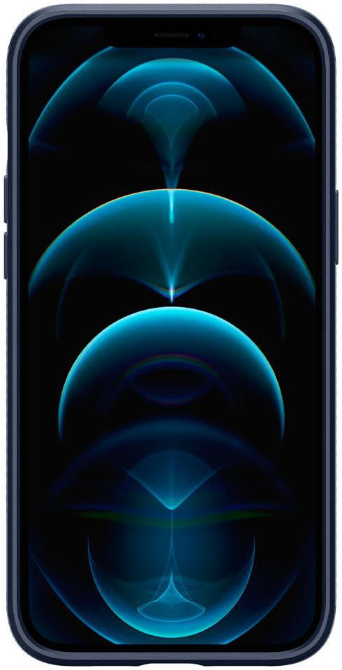 Spigen Liquid Air Apple iPhone 12 Pro Max Hoesje Blauw afbeelding 7
