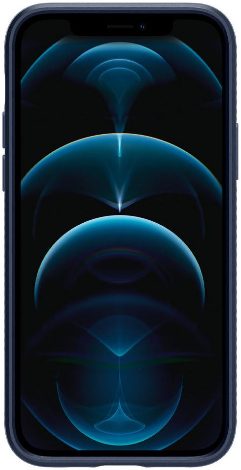 Spigen Liquid Air Apple iPhone 12 / 12 Pro Flexibel Hoesje Mat Blauw afbeelding 13