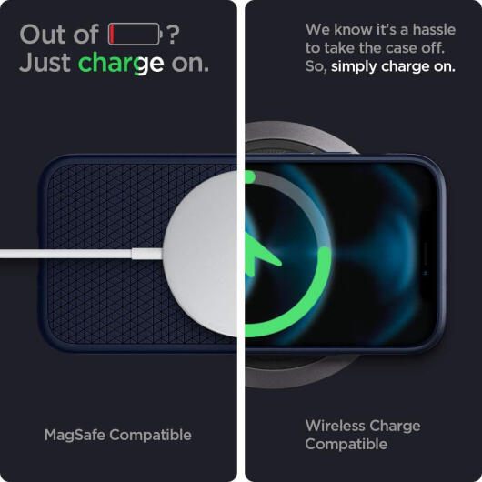 Spigen Liquid Air Apple iPhone 12 / 12 Pro Flexibel Hoesje Mat Blauw afbeelding 7