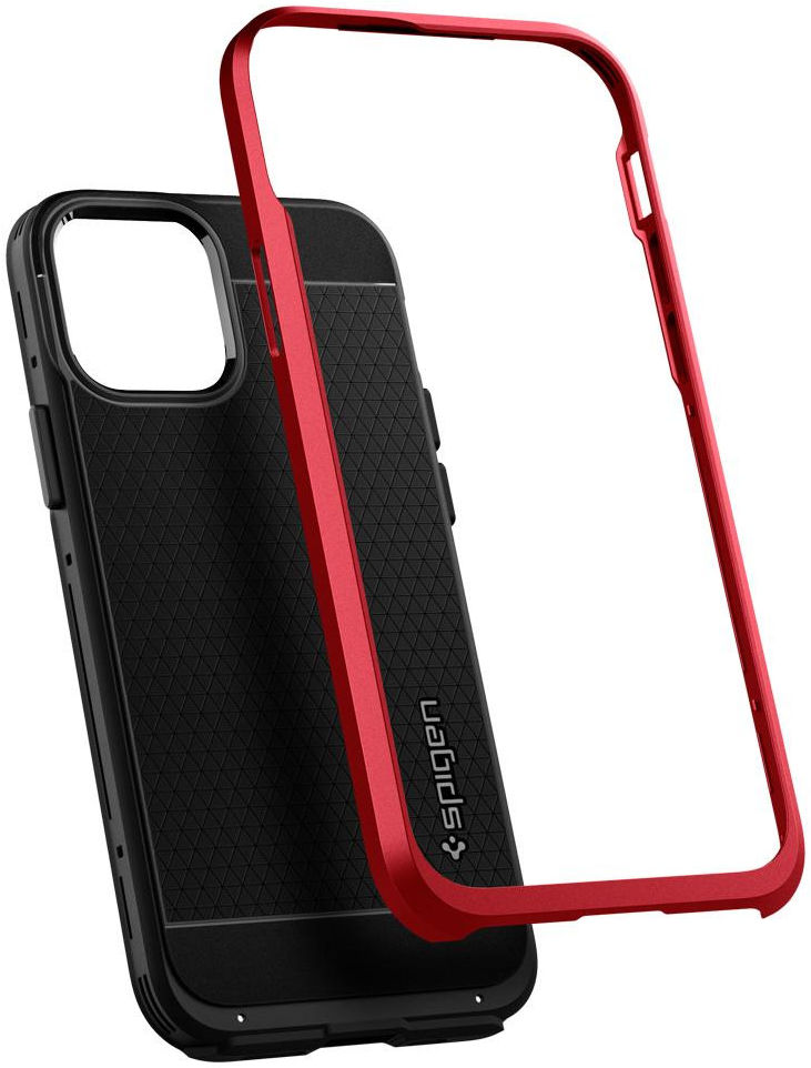 Spigen Neo Hybrid Apple iPhone 12 / 12 Pro Hoesje Rood afbeelding 10