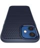 Spigen Liquid Air Apple iPhone 12 Mini Hoesje Back Cover Blauw
