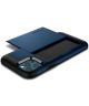 Spigen Slim Armor CS Apple iPhone 12 / 12 Pro Hoesje Navy Blue