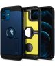 Spigen Tough Armor Apple iPhone 12 / 12 Pro Hoesje Navy Blue
