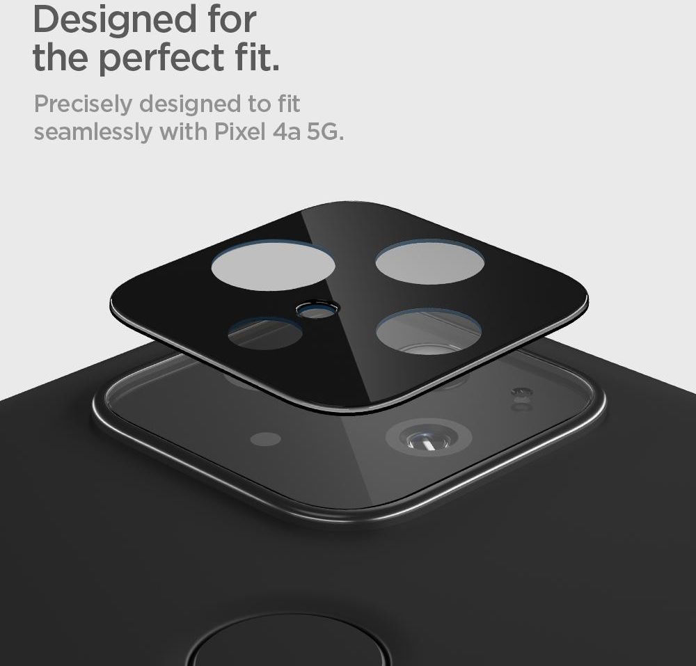 Spigen Optik Google Pixel 4A 5G Camera Lens Protector (2-Pack) afbeelding 2
