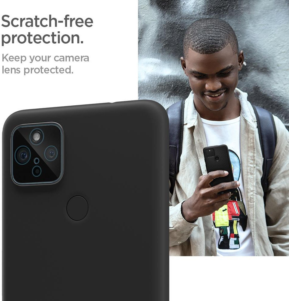 Spigen Optik Google Pixel 4A 5G Camera Lens Protector (2-Pack) afbeelding 3