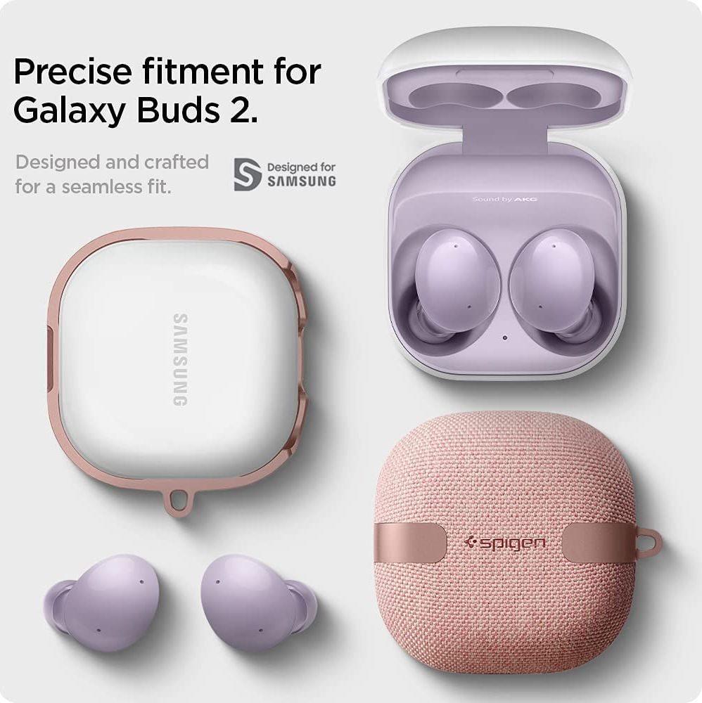 Spigen Urban Fit Samsung Galaxy Buds Live / Buds 2 / Pro Hoesje Brons afbeelding 5