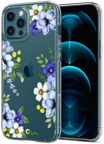 Spigen Cyrill Cecile Apple iPhone 12 Pro Max Hoesje Midnight Bloom afbeelding 1