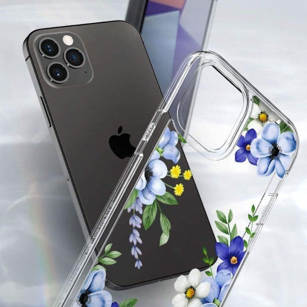 Spigen Cyrill Cecile Apple iPhone 12 Pro Max Hoesje Midnight Bloom afbeelding 5