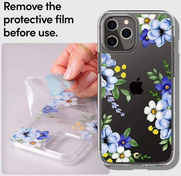 Spigen Cyrill Cecile Apple iPhone 12 Pro Max Hoesje Midnight Bloom afbeelding 8