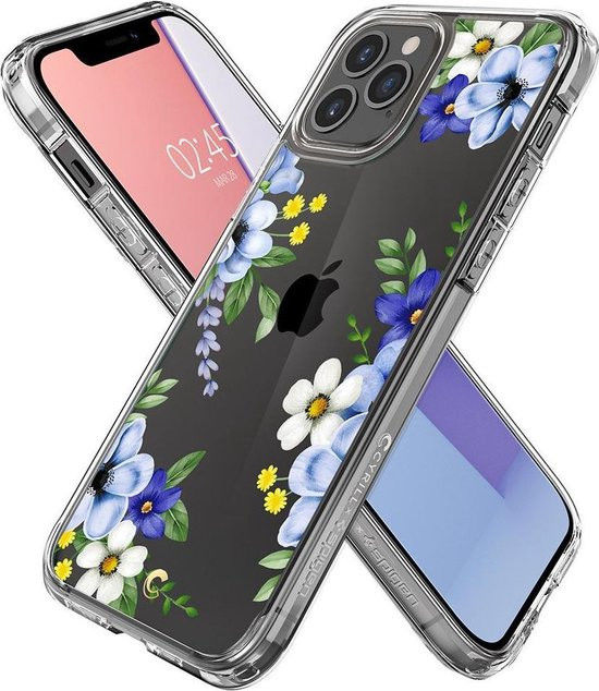 Spigen Cyrill Cecile Apple iPhone 12 Pro Max Hoesje Midnight Bloom afbeelding 3