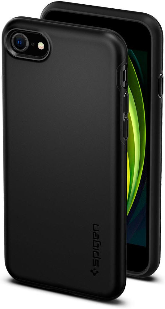 Spigen Thin Fit Pro Apple iPhone 7 / 8 / SE (2020/2022) Hoesje Zwart afbeelding 15