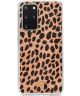 Mobilize Gelly Wallet Zipper Samsung S20 Plus Hoesje Olive Leopard