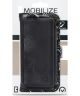 Mobilize Gelly Wallet Zipper Apple iPhone 12 Mini Hoesje Black Snake