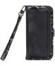 Mobilize Gelly Wallet Zipper iPhone 12 / 12 Pro Hoesje Black Snake