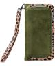 Mobilize Gelly Wallet Zipper iPhone 12 Pro Max Hoesje Olive Leopard