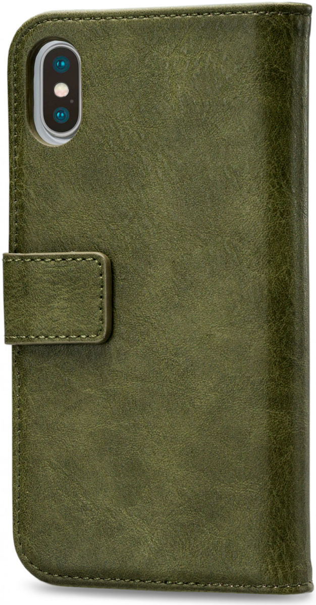 Mobilize Elite Gelly Wallet Apple iPhone XS / X Hoesje Book Case Groen afbeelding 3