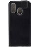 Mobilize Classic Gelly Flip Case Samsung Galaxy A40 Hoesje Zwart