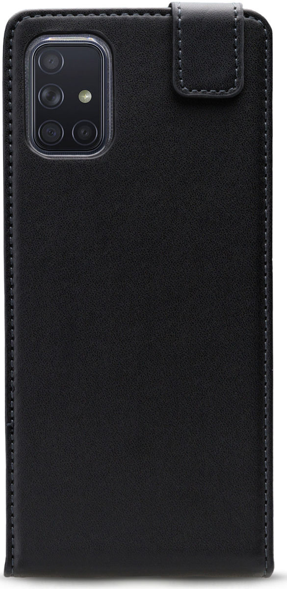Mobilize Classic Gelly Flip Case Samsung Galaxy A71 Hoesje Zwart afbeelding 2