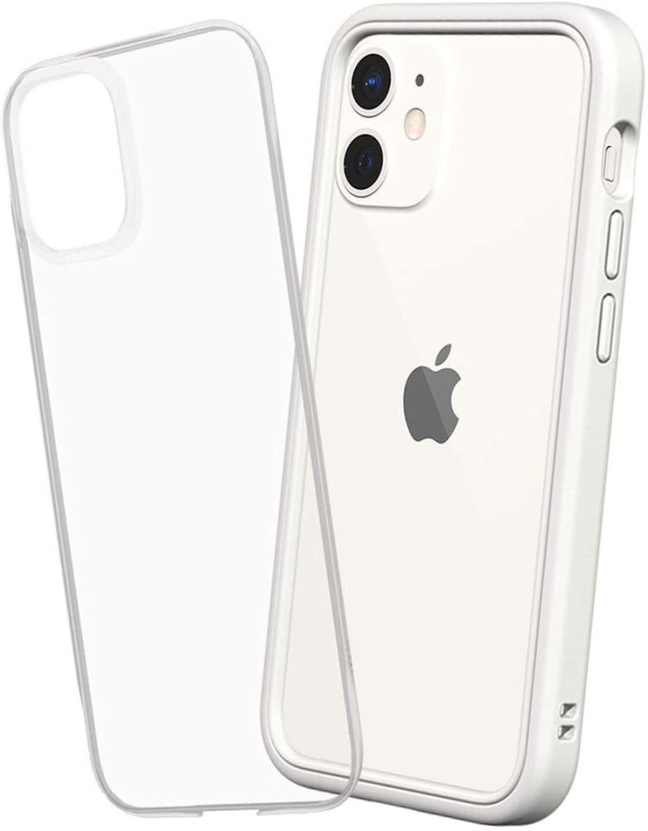 RhinoShield Mod NX Apple iPhone 12 Mini Hoesje Bumper Wit afbeelding 1