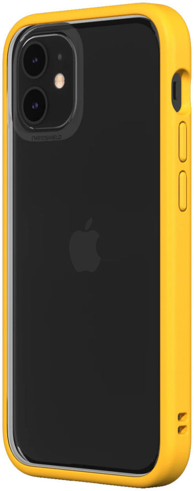 RhinoShield Mod NX Apple iPhone 12 Mini Hoesje Bumper Geel afbeelding 2
