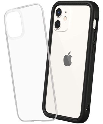 RhinoShield Mod NX Apple iPhone 12 Mini Hoesje Bumper Zwart Hoesjes