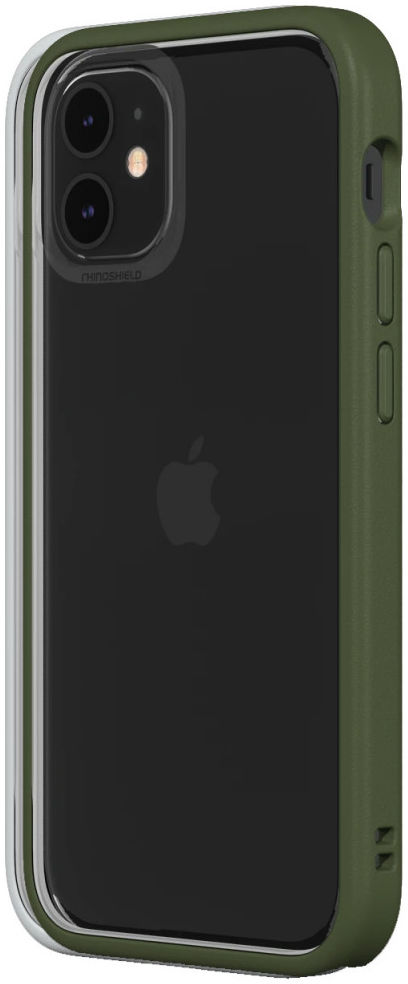 RhinoShield Mod NX Apple iPhone 12 Mini Hoesje Bumper Groen afbeelding 2