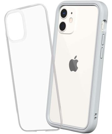 RhinoShield Mod NX Apple iPhone 12 Mini Hoesje Bumper Grijs Hoesjes