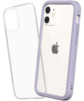 RhinoShield Mod NX Apple iPhone 12 Mini Hoesje Bumper Lavender Hoesjes