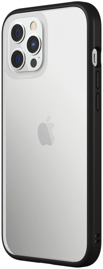 RhinoShield Mod NX Apple iPhone 12 Pro Max Hoesje Transparant/Zwart afbeelding 2