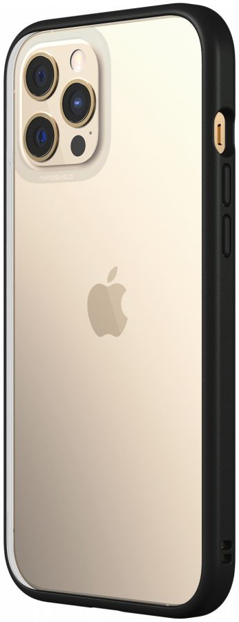 RhinoShield Mod NX Apple iPhone 12 Pro Max Hoesje Transparant/Zwart afbeelding 4