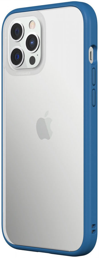 RhinoShield Mod NX Apple iPhone 12 Pro Max Hoesje Transparant/Blauw afbeelding 2