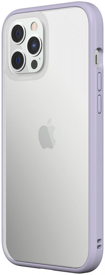 RhinoShield Mod NX Apple iPhone 12 Pro Max Hoesje Transparant/Paars afbeelding 2