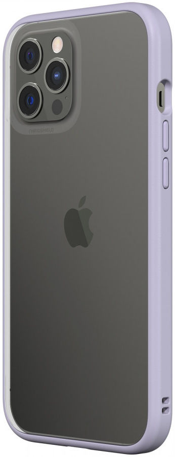 RhinoShield Mod NX Apple iPhone 12 Pro Max Hoesje Transparant/Paars afbeelding 5