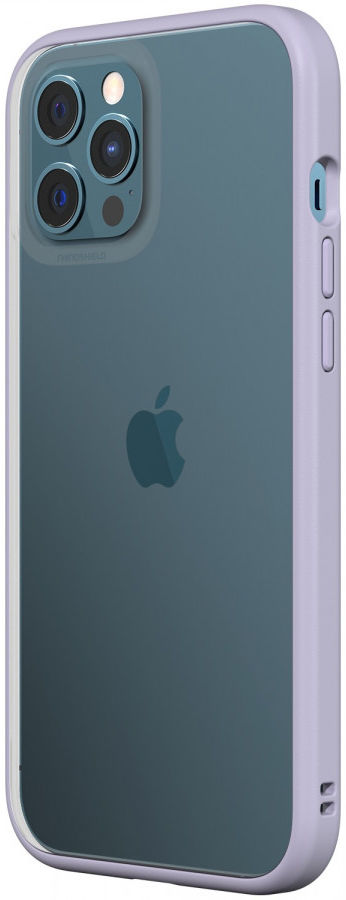 RhinoShield Mod NX Apple iPhone 12 Pro Max Hoesje Transparant/Paars afbeelding 6