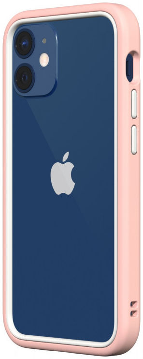 RhinoShield CrashGuard NX Apple iPhone 12 Mini Hoesje Roze/Wit afbeelding 6