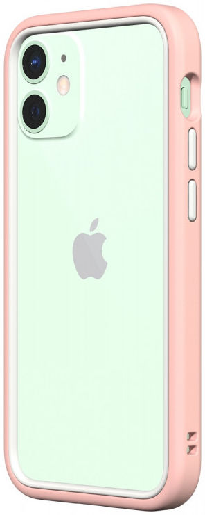 RhinoShield CrashGuard NX Apple iPhone 12 Mini Hoesje Roze/Wit afbeelding 7