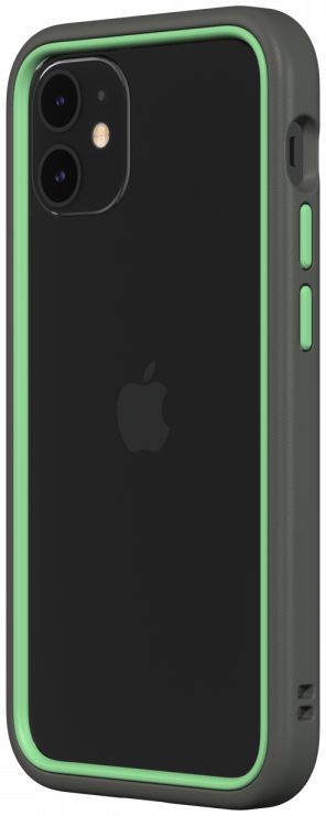 RhinoShield CrashGuard NX Apple iPhone 12 Mini Hoesje Grijs/Groen afbeelding 5